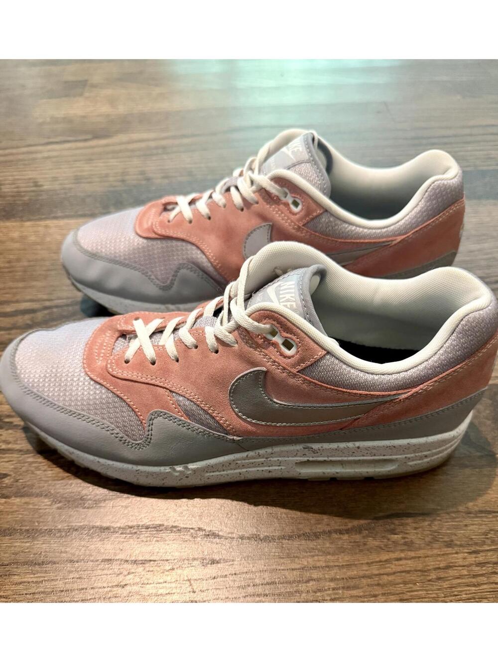 Nike By You Custom Women's Pink & Grey Air Max Size 11.5